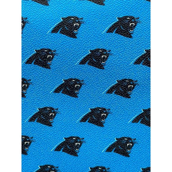 Carolina Panthers Dooney & Bourke NFL Triple Zip Crossbody Bag - Picture 4 of 9